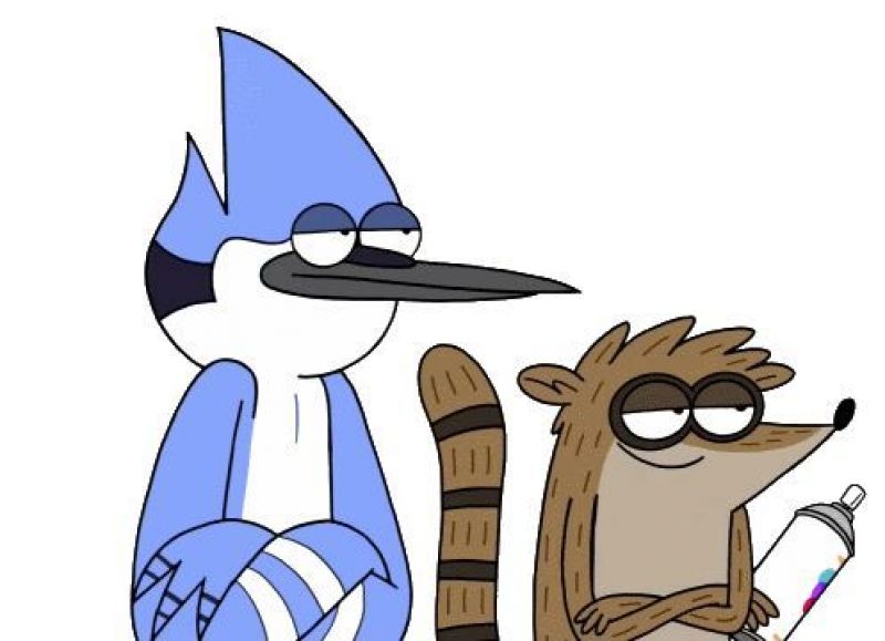 Mordecai e Rigby