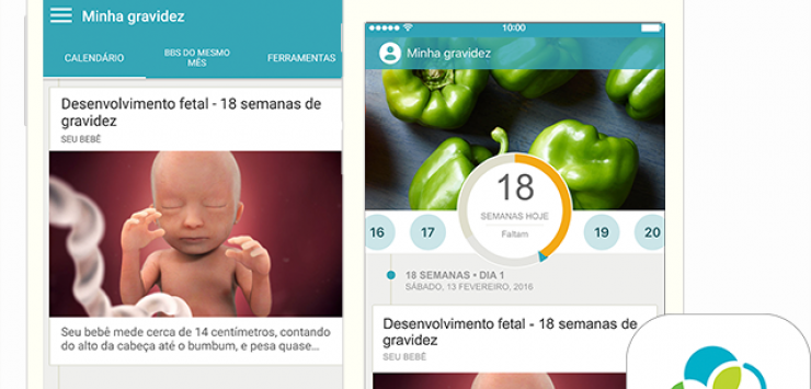 Babycenter acompanha desenvolvimento da gestação