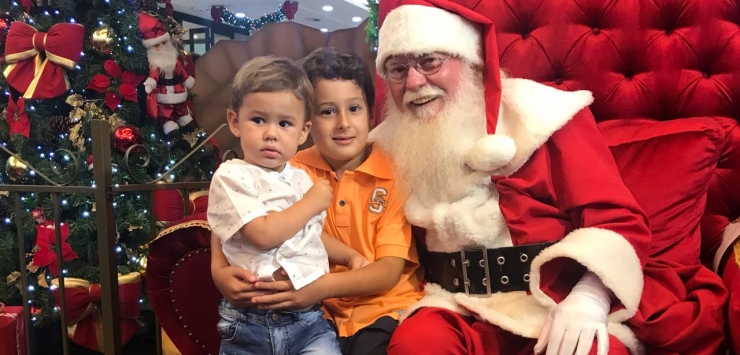 Já garantiu sua foto com Papai Noel?