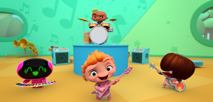 Banda Mini Beat Power Rockers está no Discovery Kids